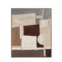 Paintings - AX24056 Abstract canvas Palmira 80x100 cm - ANDREA HOUSE