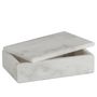 Objets de décoration - AX24146 Boîte en marbre 20x12x6 cm - ANDREA HOUSE