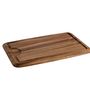 Couverts & ustensiles de cuisine - CC24017 Planche à découper en bois d'acacia 26,5x39x2 cm - ANDREA HOUSE