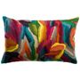 Fabric cushions - Betty embroidered cushion - MAISON VIVARAISE – SDE VIVARAISE WINKLER