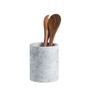 Kitchen utensils - CC24141 Marble utensil holder Ø13x16 cm - ANDREA HOUSE
