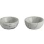 Bowls - MS24138 Set of 2 marble bowls Ø7x3 cm - ANDREA HOUSE