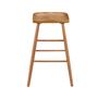 Stools - MU24167 Oak wood stool 60x72x75 cm - ANDREA HOUSE