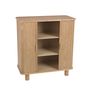 Sideboards - MU24531 Ash And Pine Wood Cabinet 80X40X85Cm - ANDREA HOUSE