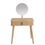 Other tables - MU24532 Ash And Pine Wood Vanity 70X40X126 - ANDREA HOUSE