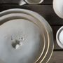 Gifts - Plates & bowls. Portuguese ceramics. Ivory&Gold edgin - SOWL