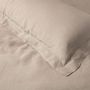 Bed linens - Premium Washed Linen Bed Set. Beige - SOWL