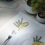 Cadeaux - Set de 2 sets de table jaunes « Mini Flowers - HYA CONCEPT STORE
