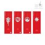 Gifts - Set of 12 metal bookmarks - Switzerland - TOUT SIMPLEMENT,
