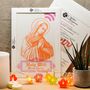 Affiches - Digital Prayers : #OMG, Sainte Wifi, l'Influenceur, Anges Connectés - L'ATELIER LETTERPRESS