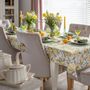 Linge de table textile - Sets de table both sided Lemonade & Stripes - 4 pièces - ROSEBERRY HOME