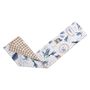 Table cloths - Runner both sided Lavender & Beige Gingham - ROSEBERRY HOME