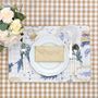 Sets de table - Sets de table both sided Lavender & Beige Gingham - 4 pièces - ROSEBERRY HOME