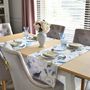 Sets de table - Sets de table both sided Lavender & Beige Gingham - 4 pièces - ROSEBERRY HOME