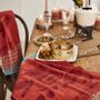 Tea towel - Fondue season - Cotton jacquard tea towel - COUCKE