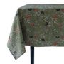 Linge de table textile - Grenades Kaki - Nappe en métis imprimée - COUCKE