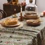 Table linen - Khaki Pomegranates - Printed Métis Tablecloth - COUCKE
