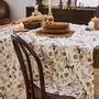 Table linen - Ivory Grenades - Printed half-breed tablecloth - COUCKE