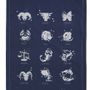 Tea towel - The astrological signs - Printed cotton tea towel - COUCKE
