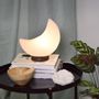 Decorative objects - Moon White Salt Lamp - Omsaé - OMSAE