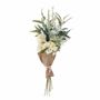 Floral decoration - Symphonie Artificial Bouquet, White, Plastic - BLOOMINGVILLE