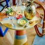 Coffee tables - Brooke Side Table, Yellow, Metal - BLOOMINGVILLE