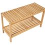 Decorative objects - MU73108 Bamboo bench 80x32x47 cm - ANDREA HOUSE