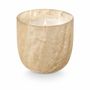 Bougies - Winter White Crackle Glass Candle, White - ILLUME