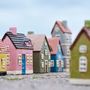 Decorative objects - Ceramic houses for tealight Nyhavn - IB LAURSEN
