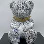 Decorative objects - Resin bear with flowers - NAOR