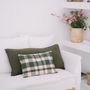 Fabric cushions - Jacquard plaid collection - LES PENSIONNAIRES