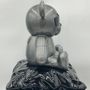 Decorative objects - Bad Bear in gray resin - NAOR