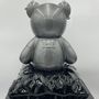 Decorative objects - Bad Bear in gray resin - NAOR