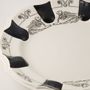 Formal plates - Chimera Plate, Elegant dinner plate with with unique design - MEZZOGIORNOH