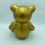 Decorative objects - Chanel gold resin teddy bear - NAOR