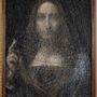 Other wall decoration - Salvator Mundi / Decorative Panel Handmade with silky threads only - ART NITKA