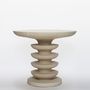 Coffee tables - Ondulation table All natural stone - PIMAR ITALIAN LIMESTONE