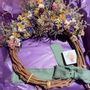 Décorations florales - Couronne Hortensia Veronika - TERRA FIORA