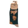 Chaussettes - Chaussettes Och Aye the Moo - Highland Cow - SOCTOPUS LTD