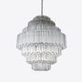 Ceiling lights - Clear Grande Palermo Chandelier - PURE WHITE LINES EUROPE