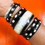 Gifts - BRACELET 3 CM - BLACK - ATELIER1811