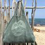 Sacs et cabas - Maxi Totebag BIO certifié - Sauge - ATELIER DUNE