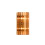 Wall lamps - Small Amber Amaro Wall Light - PURE WHITE LINES EUROPE