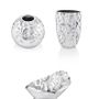 Objets de décoration - Vaso in argento Miro Silver "Damasco ovale" - OTTAVIANI