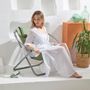 Lawn chairs - Canvas Folding Chair - Lare Aurora - MERN LIVING