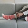 Chaussettes - Wool Jacquard Socks - NISHIGUCHI KUTSUSHITA