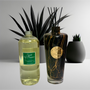 Diffuseurs de parfums - Diffuseur XL en verre soufflé Noir et Or - SPIRIT OF PROVENCE