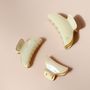 Accessoires cheveux - Pince Opaline Ivoire petit format - BACHCA
