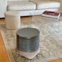 Decorative objects - STONEWARE COFFEE TABLE - LUNA COLLECTION - CLAIRE POUJOULA