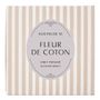 Diffuseurs de parfums - Boîte de 4 décors fondants en cire parfumée C?ur Noeud - Fleur de Coton - MATHILDE M.
